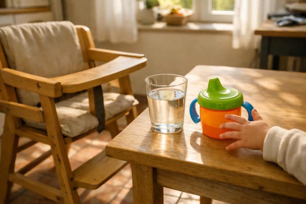 Ab wann dürfen Babys Wasser trinken? Wann, wie viel und woraus