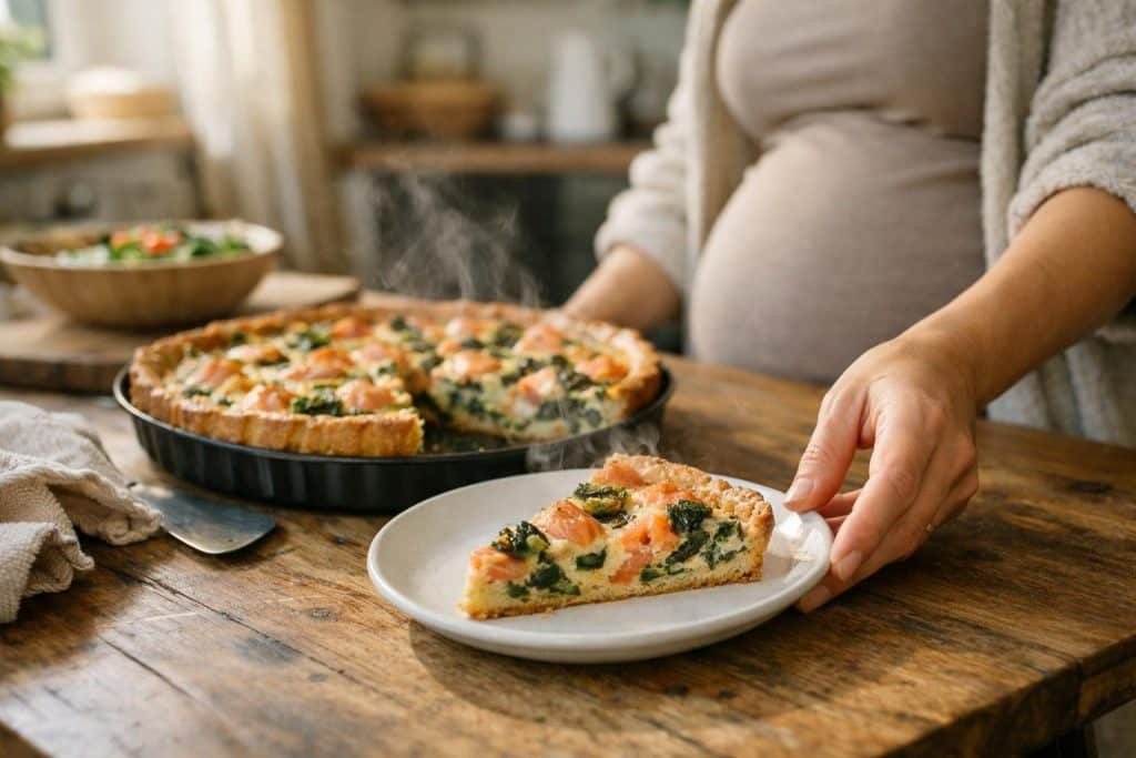 Räucherlachs in der Schwangerschaft: kalt tabu, gut durcherhitzt erlaubt